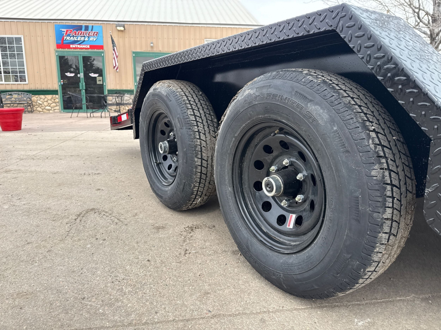 New 2025 Midsota NCHW8220-BP-100 Flatbed Trailer