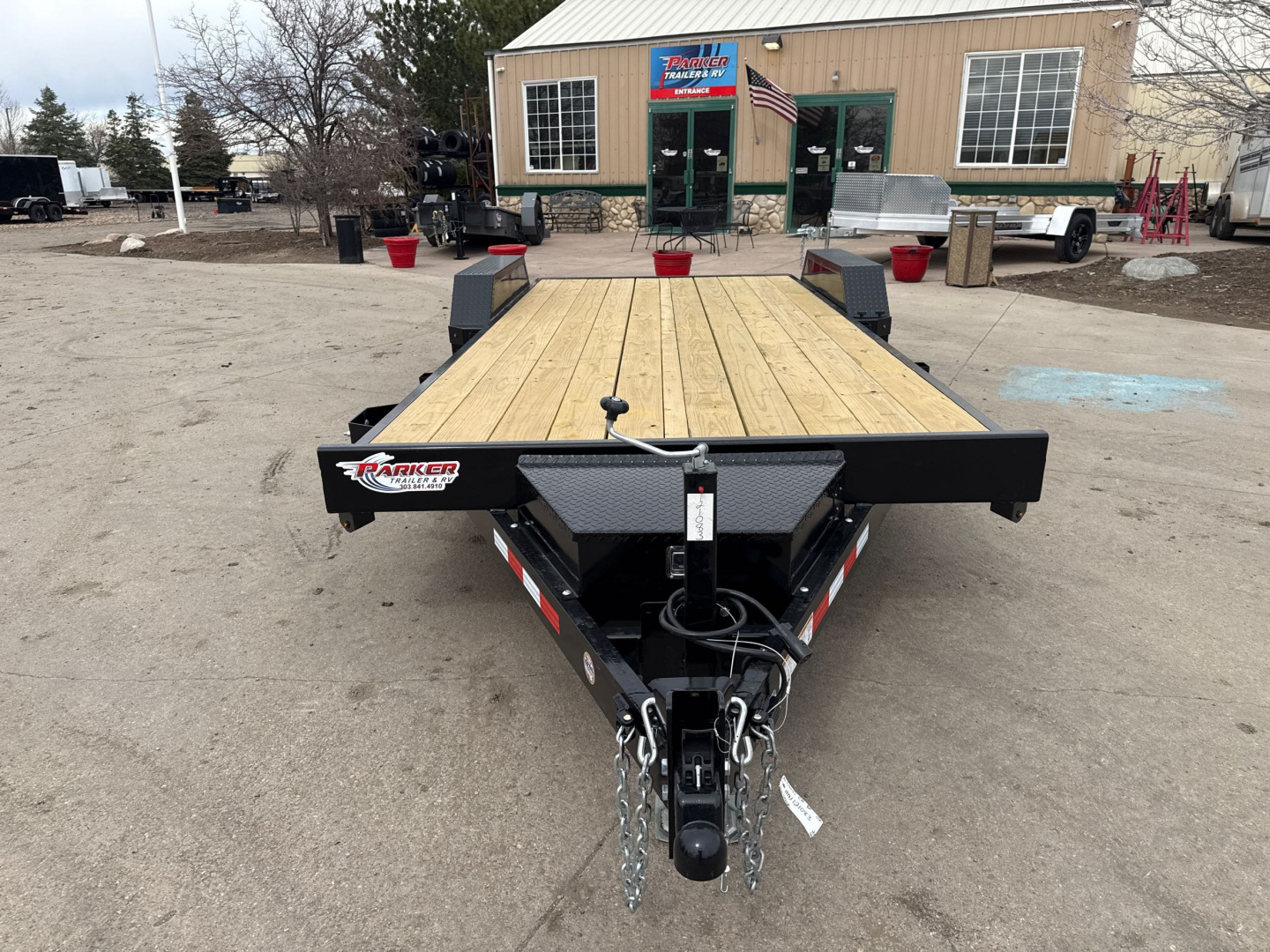 New 2025 Midsota NCHW8220-BP-100 Flatbed Trailer