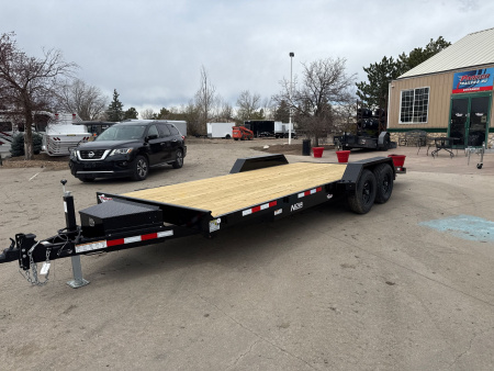 New 2025 Midsota NCHW8220-BP-100 Flatbed Trailer
