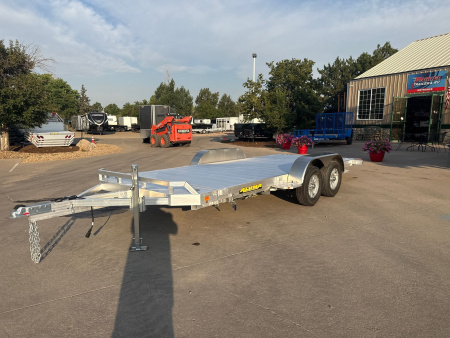 New 2026 Aluma 8216TILT-TA-EL-RTD Flatbed Trailer