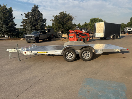 New 2026 Aluma 8216TILT-TA-EL-RTD Flatbed Trailer