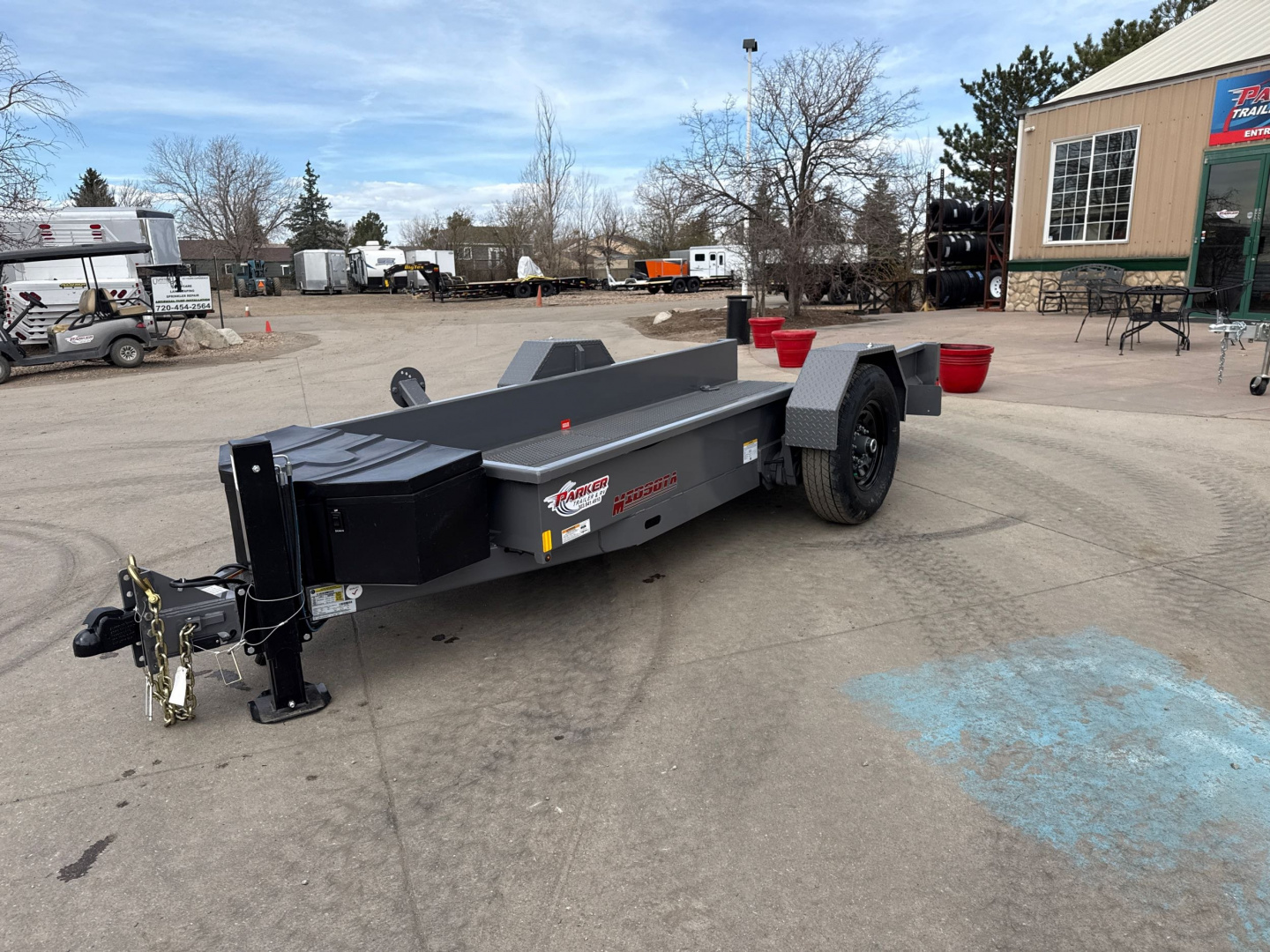 New 2025 Midsota NSL12RA-BP-077 Utility Trailer