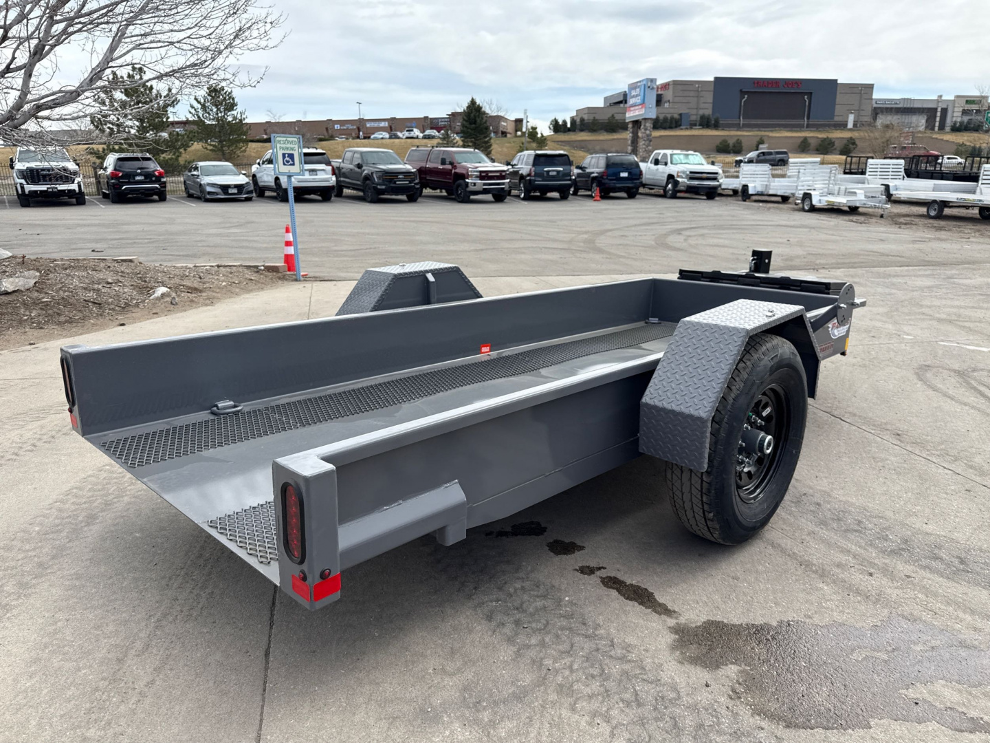 New 2025 Midsota NSL12RA-BP-077 Utility Trailer