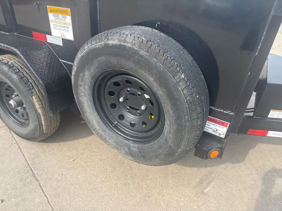 Used 2022 Big Tex Trailers 10SR-12XLBK6SIR Dump Trailer