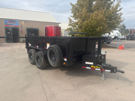 Used 2022 Big Tex Trailers 10SR-12XLBK6SIR Dump Trailer