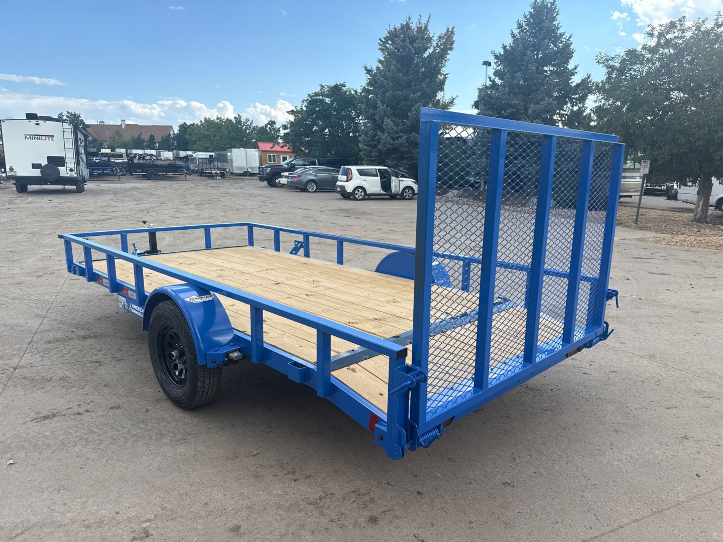 New 2025 Liberty Industries LU3K78X12+2C4 Utility Trailer