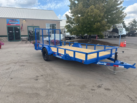 New 2025 Liberty Industries LU3K78X12+2C4 Utility Trailer