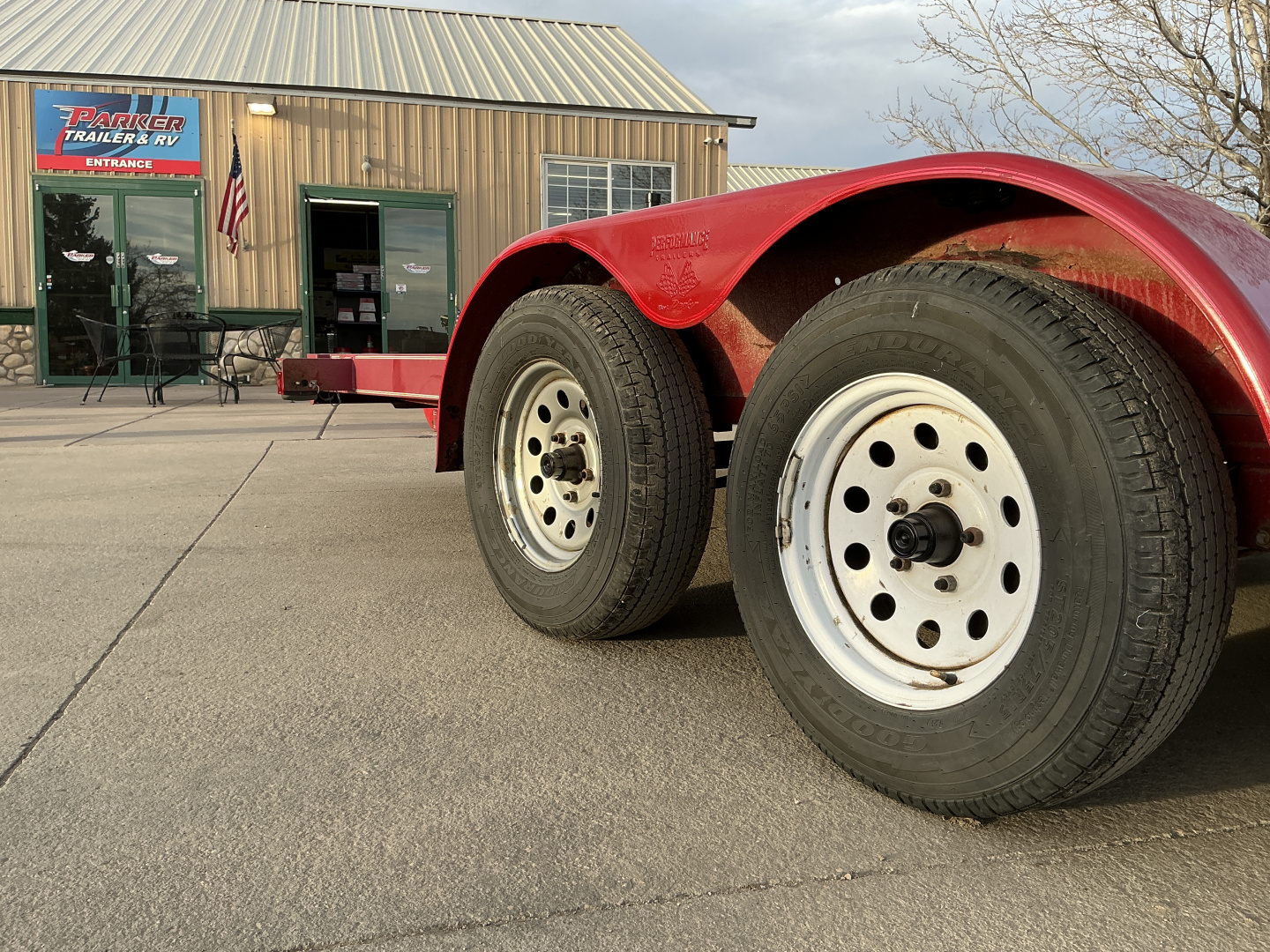 Used 2010 20' Carhauler Flatbed Trailer