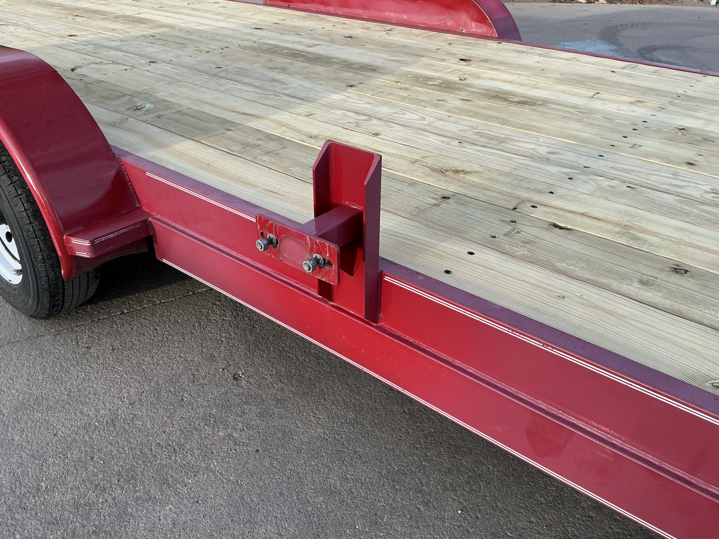 Used 2010 20' Carhauler Flatbed Trailer