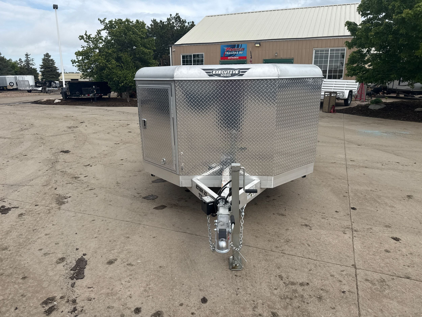 New 2026 Aluma 8218H-XL-TILT-TA-EL- Flatbed Trailer
