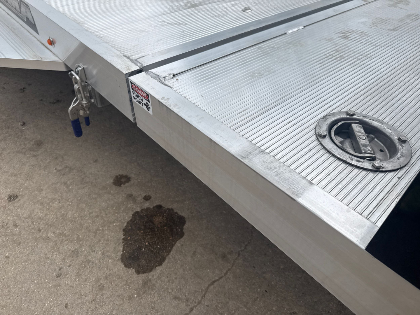 New 2026 Aluma 8218H-XL-TILT-TA-EL- Flatbed Trailer