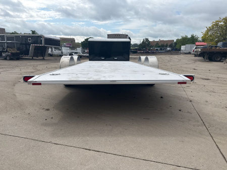 New 2026 Aluma 8218H-XL-TILT-TA-EL- Flatbed Trailer