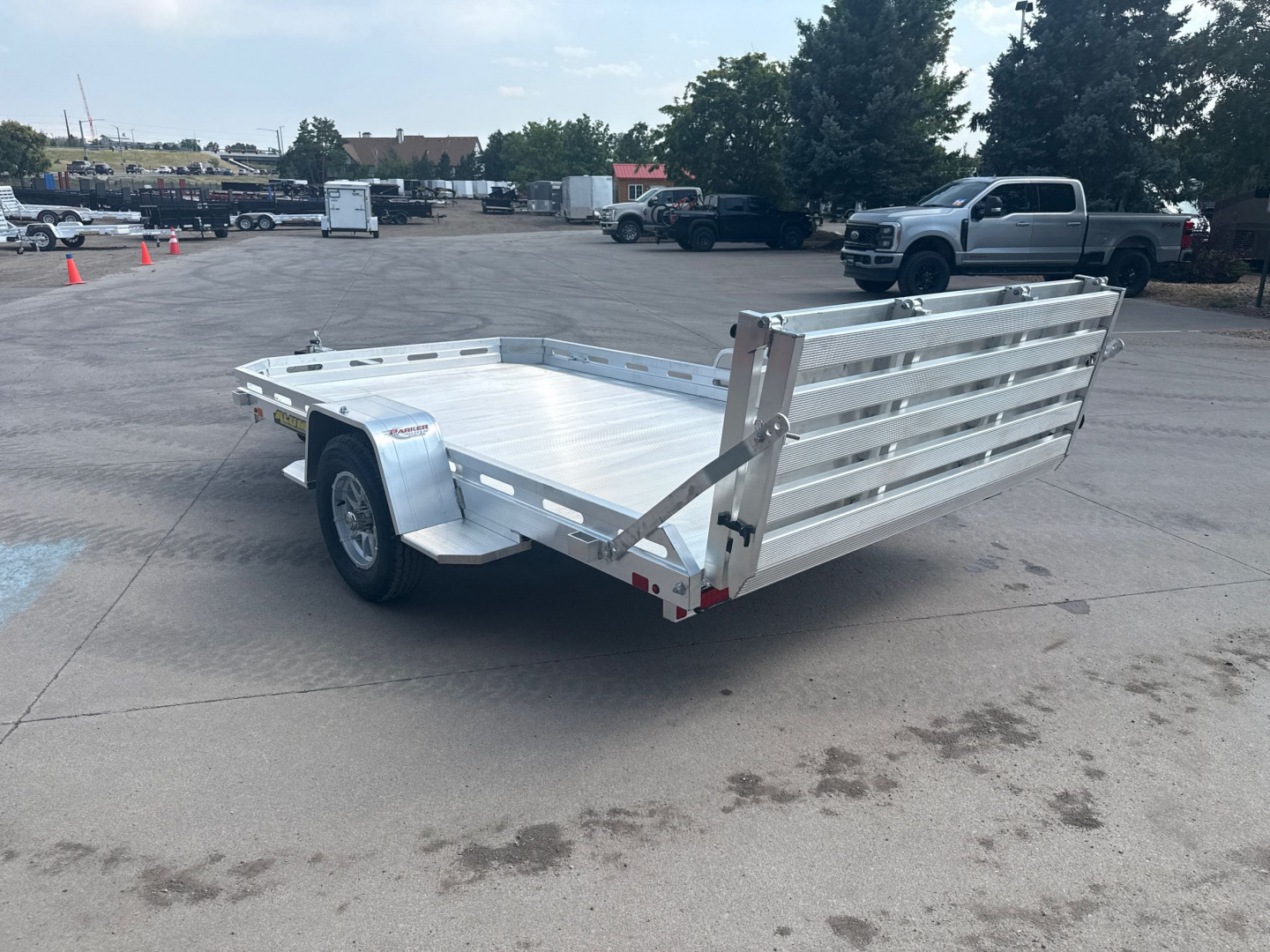 New 2026 Aluma 7712H-S-BT Utility Trailer