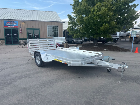 New 2026 Aluma 7712H-S-BT Utility Trailer
