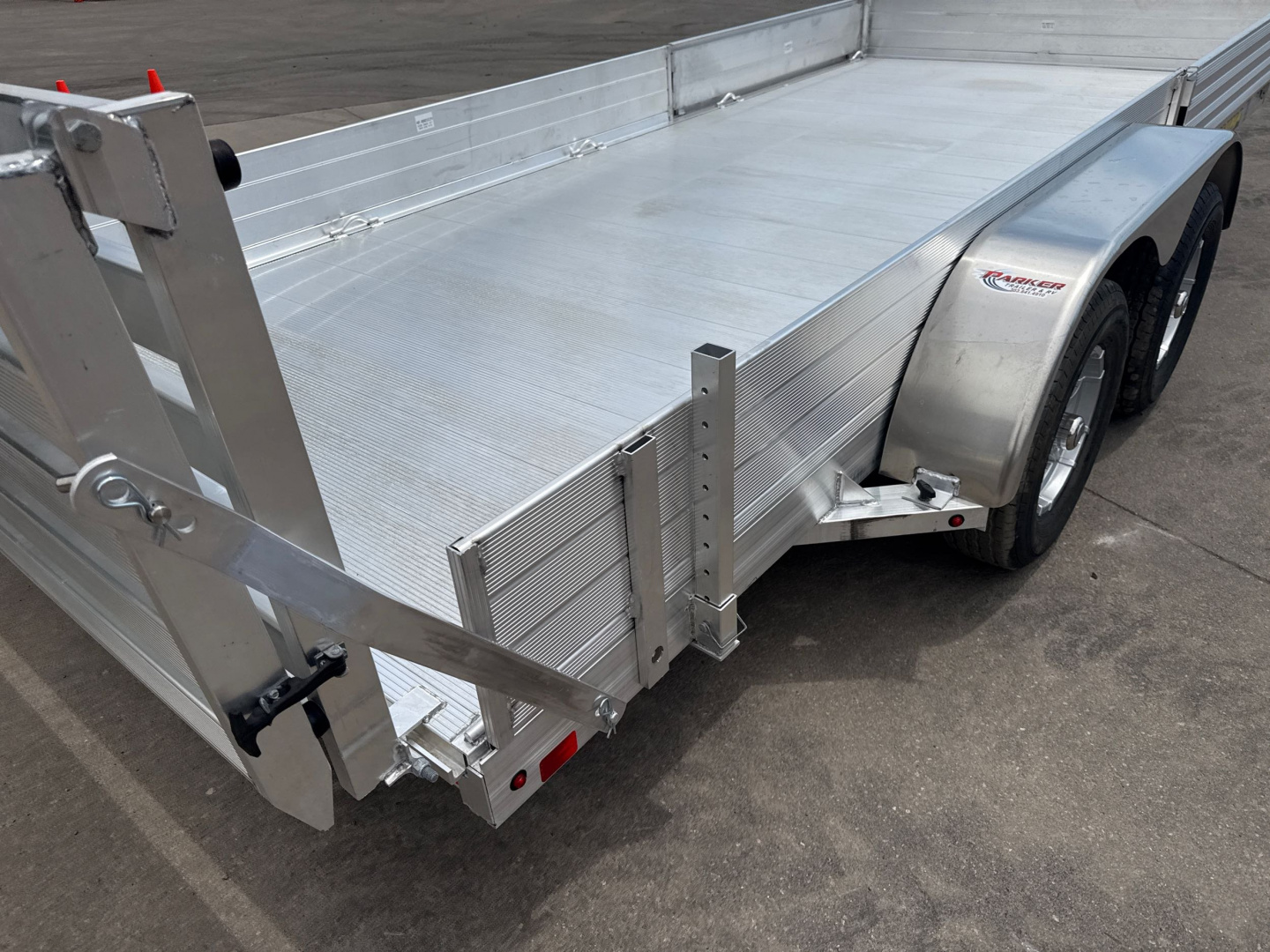 New 2026 Aluma 8116TA-EL-R-BT-SR Utility Trailer