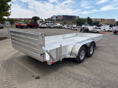 New 2026 Aluma 8116TA-EL-R-BT-SR Utility Trailer