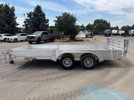 New 2026 Aluma 8116TA-EL-R-BT-SR Utility Trailer