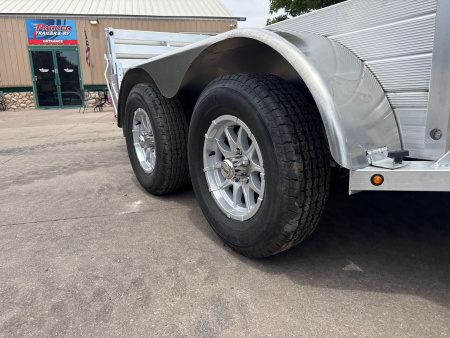 New 2026 Aluma 8116TA-EL-R-BT-SR Utility Trailer