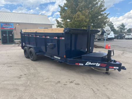 New 2025 Liberty Industries LD16K83X16B8TSHS Dump Trailer