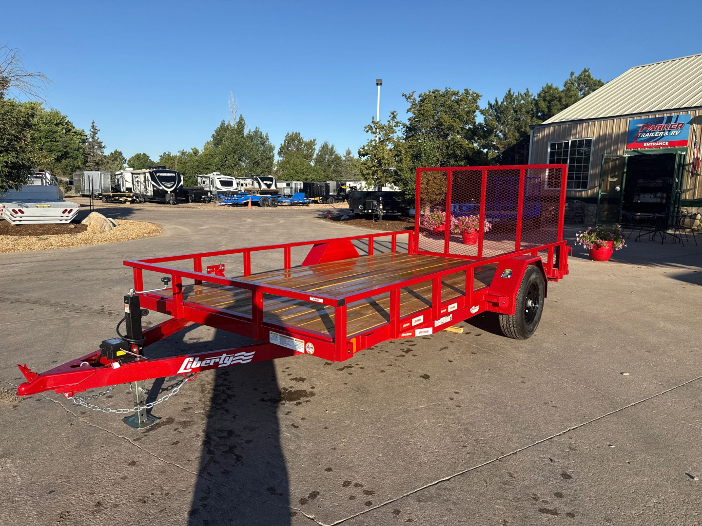 New 2025 Liberty Industries LU5K83X12+2C4 Utility Trailer