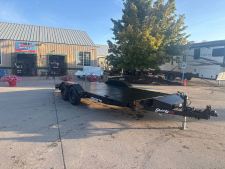 New 2025 Liberty Industries LC7K83X16+2C4SF Flatbed Trailer