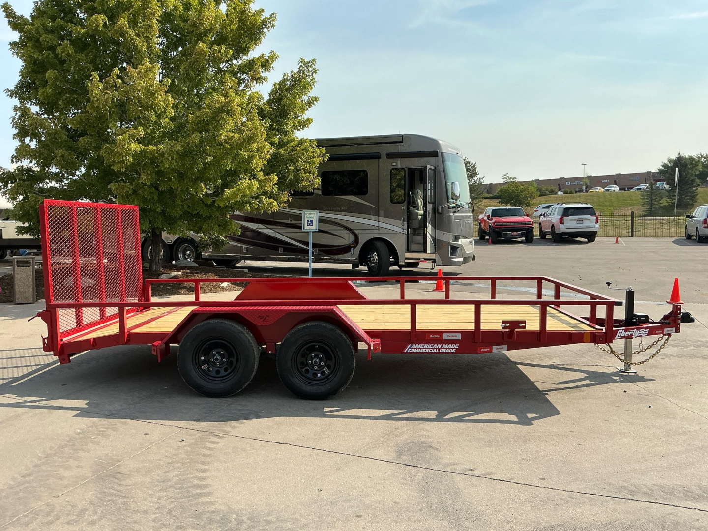 New 2025 Liberty Industries LU7K83X14+2C4 Utility Trailer