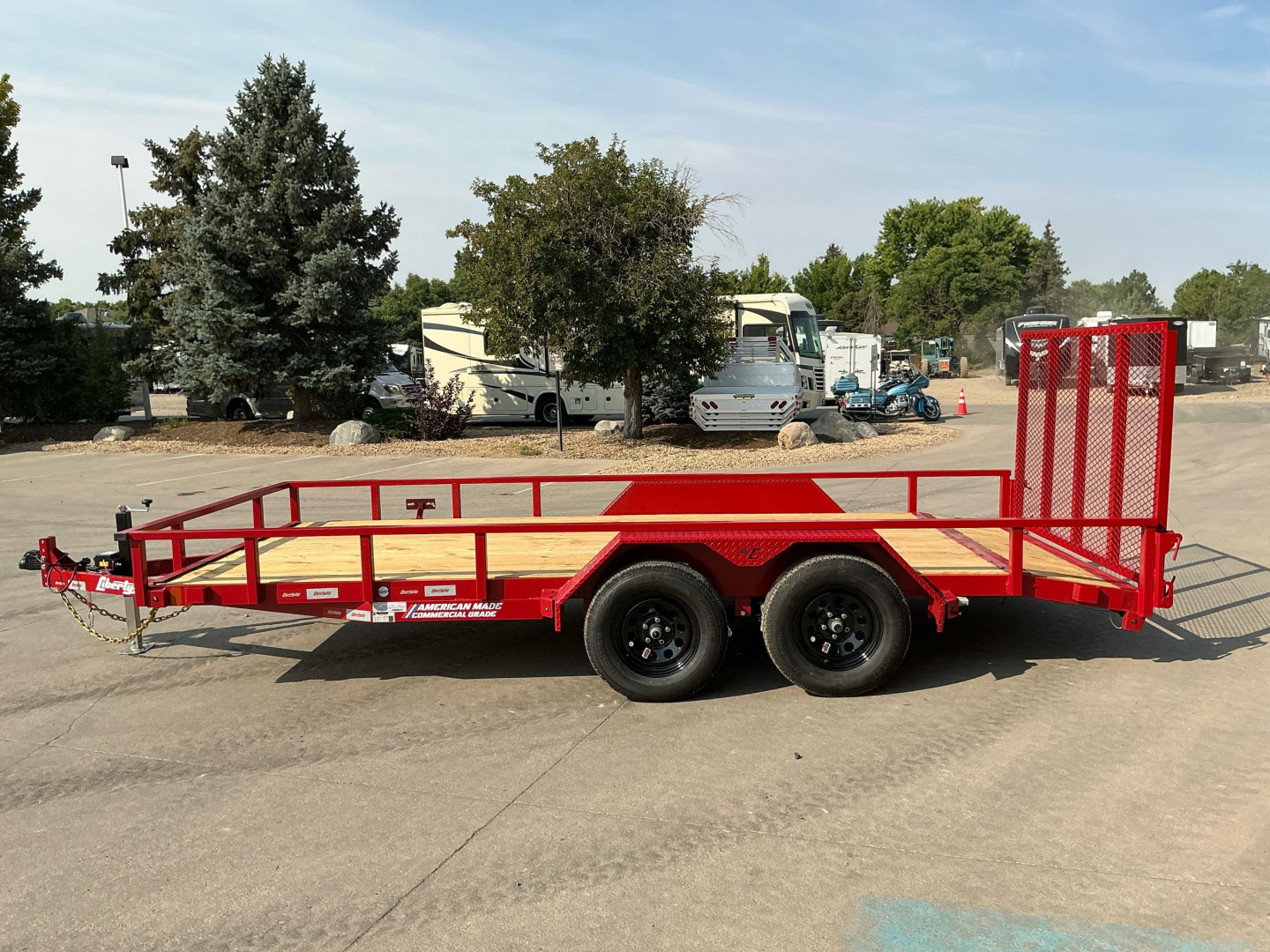 New 2025 Liberty Industries LU7K83X14+2C4 Utility Trailer