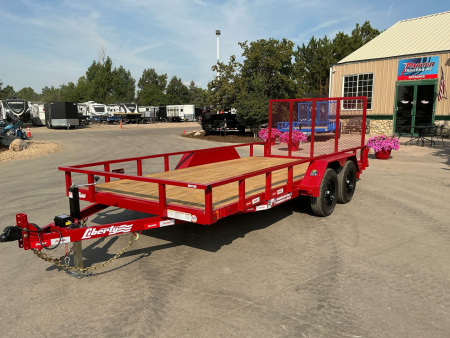 New 2025 Liberty Industries LU7K83X14+2C4 Utility Trailer