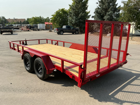 New 2025 Liberty Industries LU7K83X14+2C4 Utility Trailer