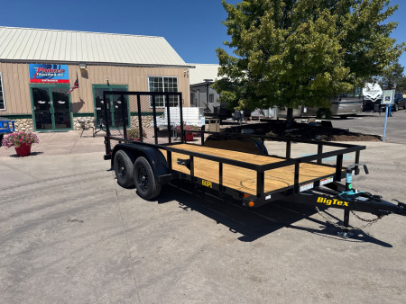 New 2026 Big Tex Trailers 60PI-14BK4RG2B Utility Trailer