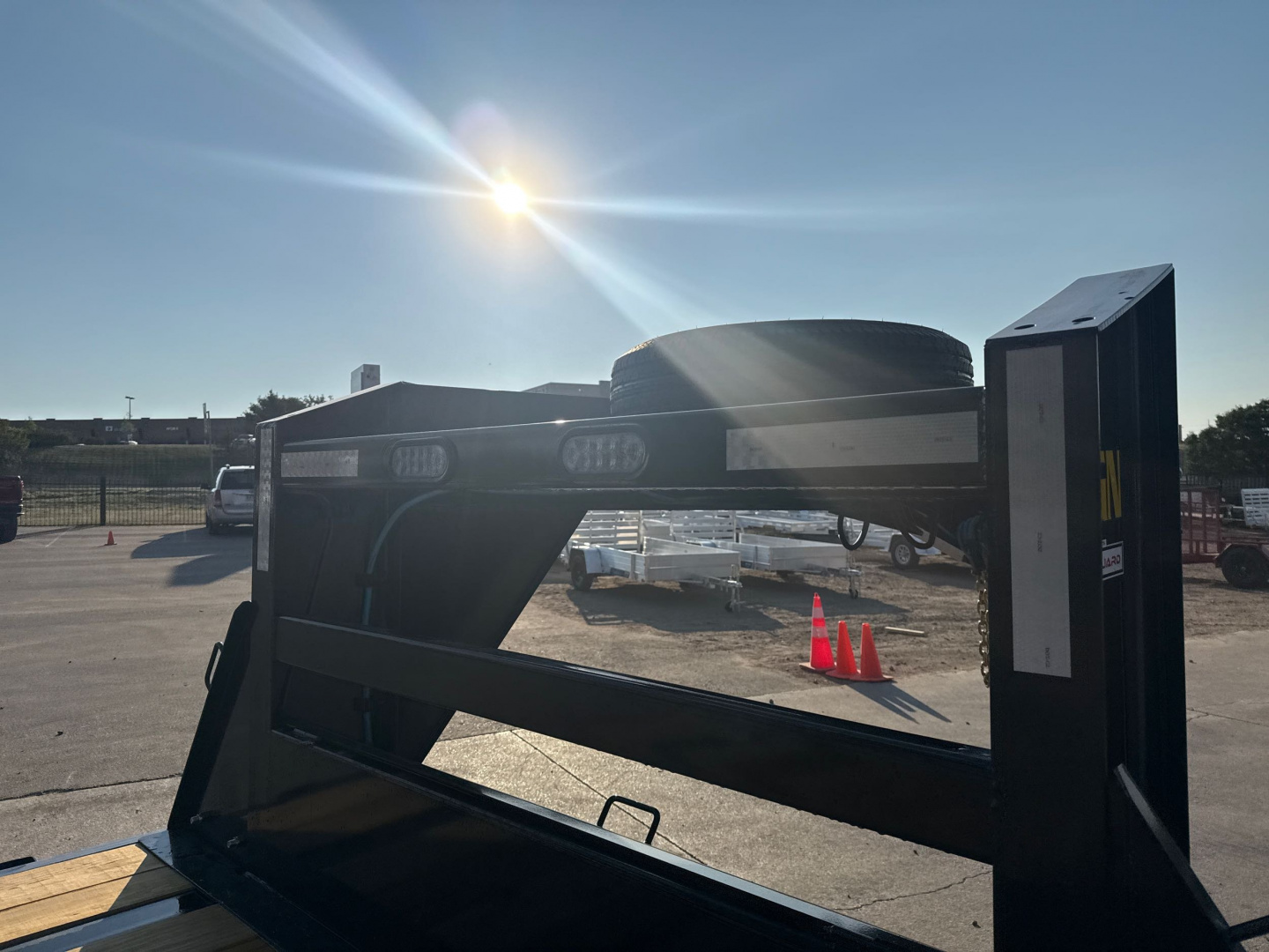 New 2026 Big Tex Trailers 14GN-33D5A-MRBK Flatbed Trailer