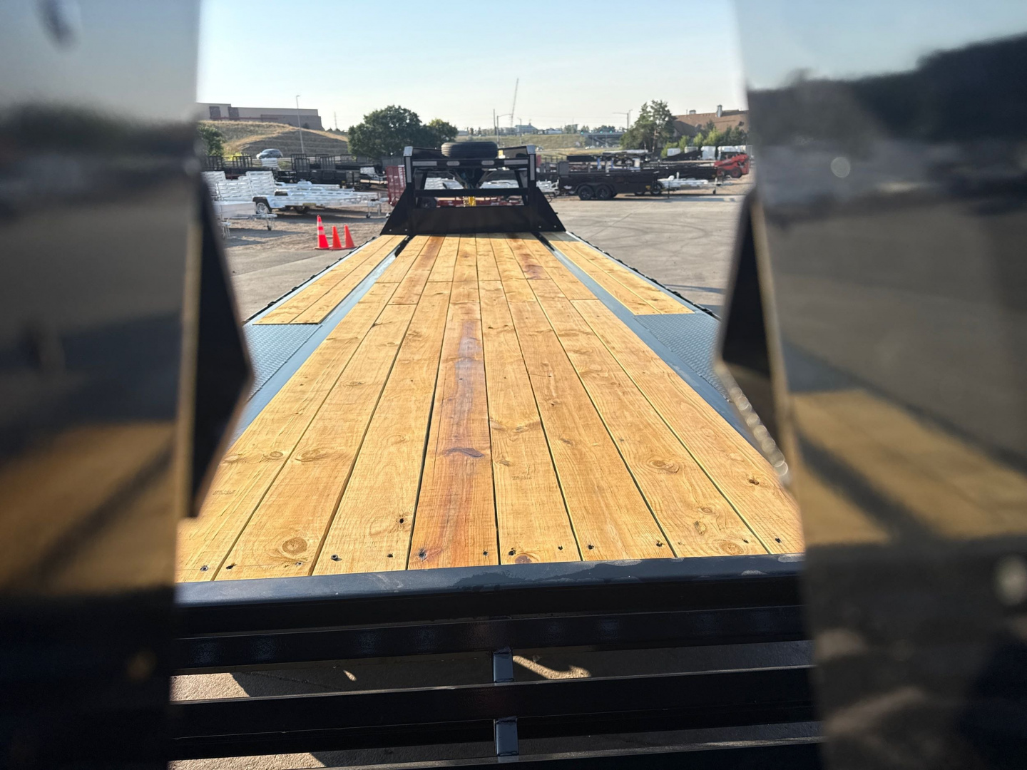 New 2026 Big Tex Trailers 14GN-33D5A-MRBK Flatbed Trailer