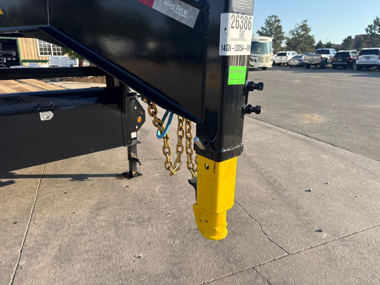 New 2026 Big Tex Trailers 14GN-33D5A-MRBK Flatbed Trailer