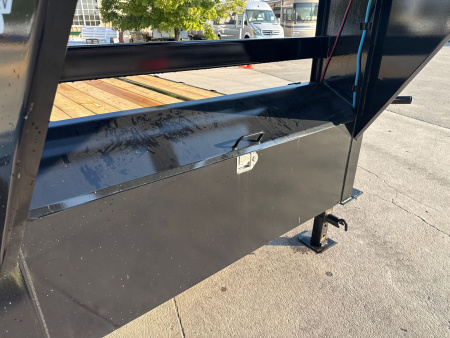 New 2026 Big Tex Trailers 14GN-33D5A-MRBK Flatbed Trailer