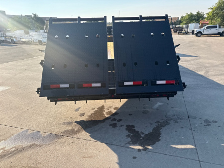 New 2026 Big Tex Trailers 14GN-33D5A-MRBK Flatbed Trailer