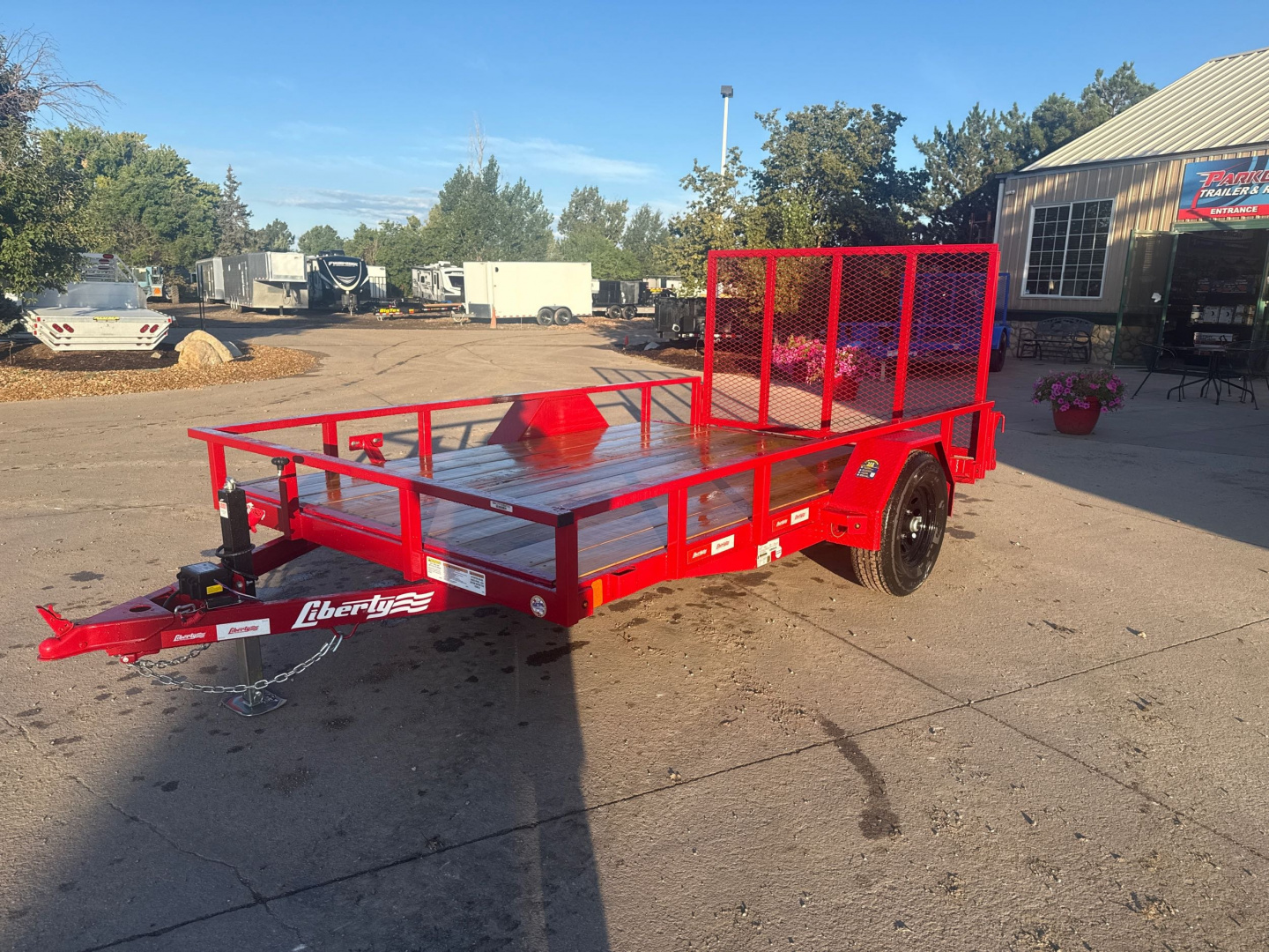 New 2025 Liberty Industries LU5K83X10+2C4 Utility Trailer