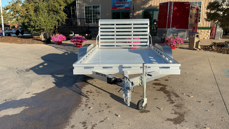 New 2026 Aluma 8012TA-EL-TG-RTD Utility Trailer