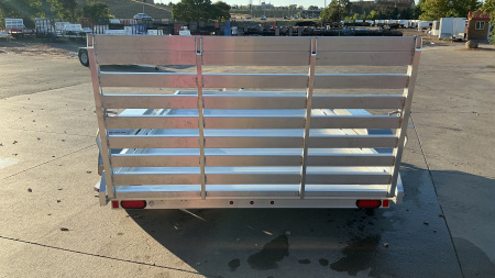 New 2026 Aluma 8012TA-EL-TG-RTD Utility Trailer