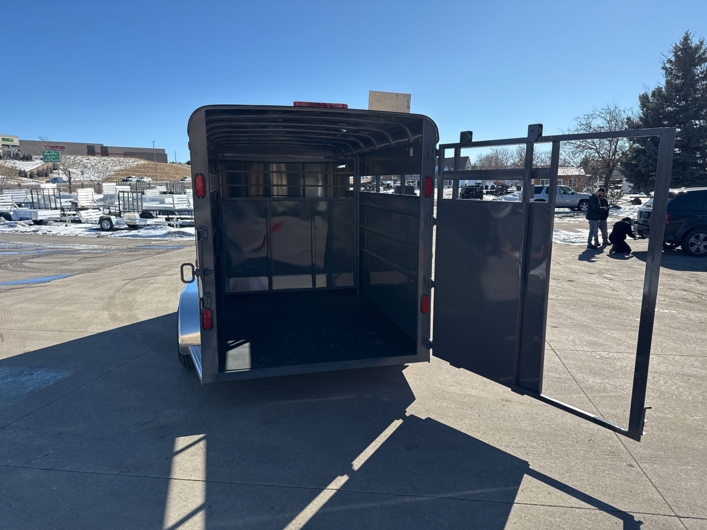 New 2025 C & B Quality Trailer Works MAVST17-9.9KSLD Horse Trailer