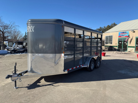 New 2025 C & B Quality Trailer Works MAVST17-9.9KSLD Horse Trailer