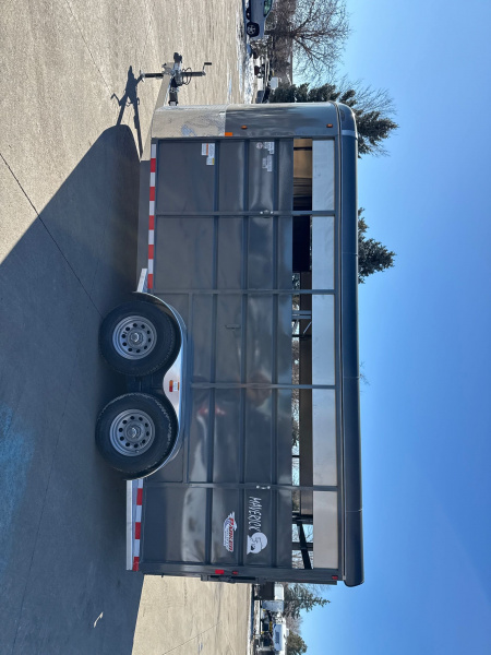 New 2025 C & B Quality Trailer Works MAVST17-9.9KSLD Horse Trailer