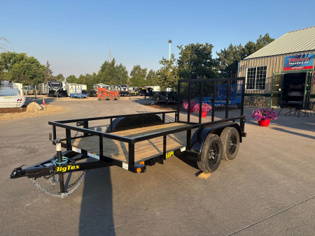 New 2026 Big Tex Trailers 60PI-12BK4RG2B Utility Trailer