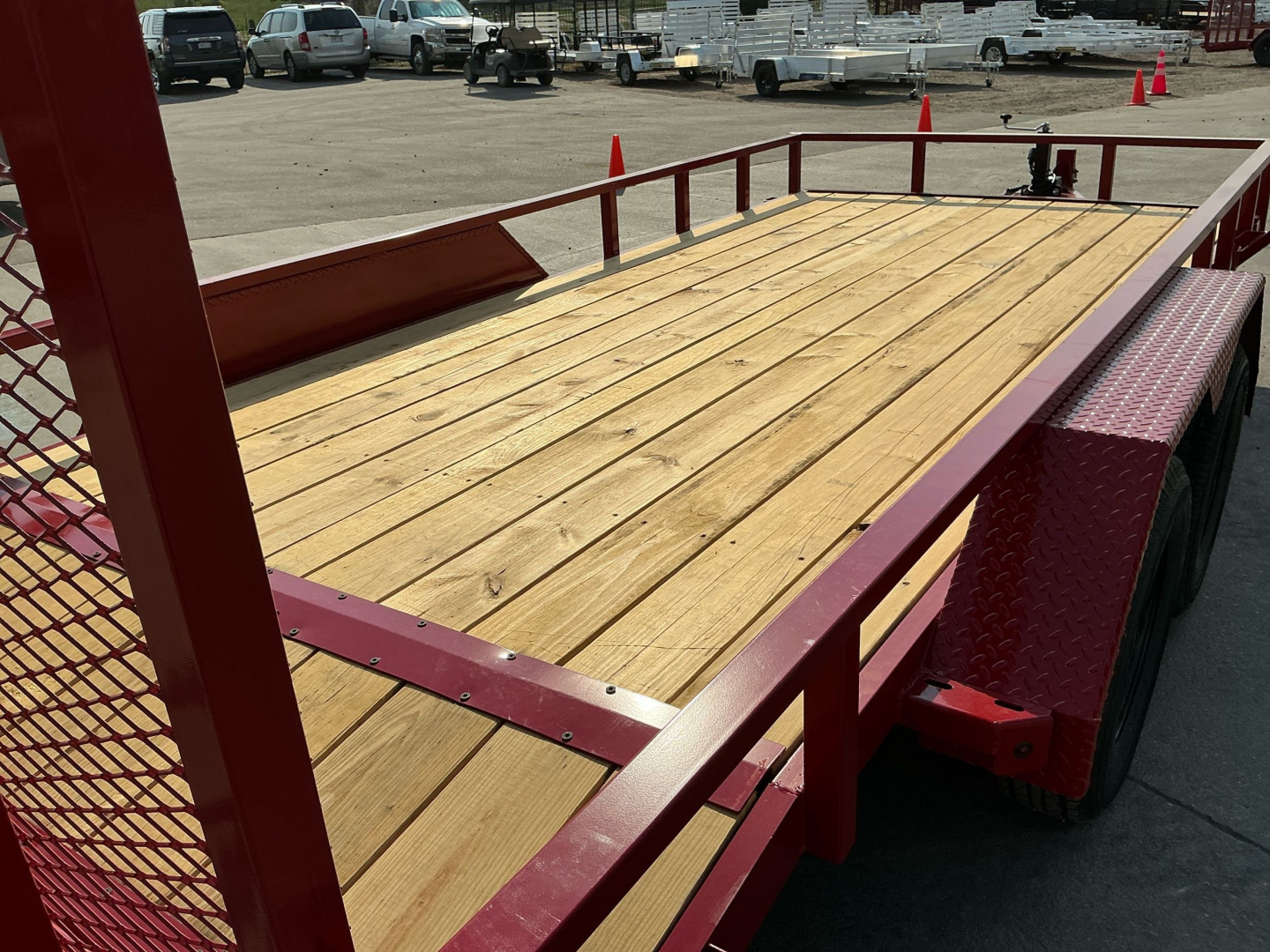 New 2025 Liberty Industries LU7K83X14+2C4 Utility Trailer