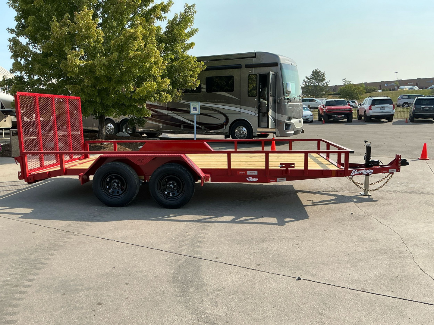New 2025 Liberty Industries LU7K83X14+2C4 Utility Trailer