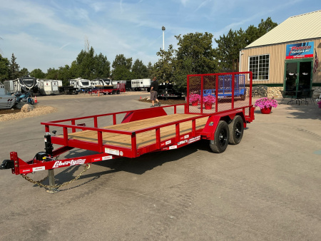 New 2025 Liberty Industries LU7K83X14+2C4 Utility Trailer