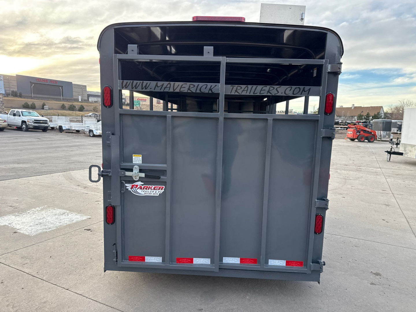 New STOCK - 2025 Maverick 2 Place Horse Trailer