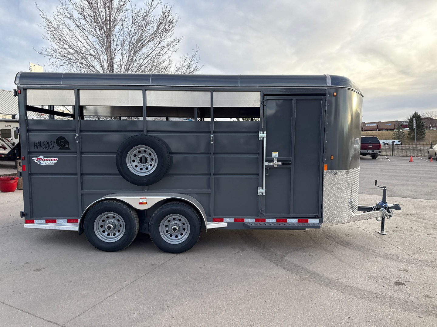 New STOCK - 2025 Maverick 2 Place Horse Trailer