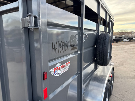 New STOCK - 2025 Maverick 2 Place Horse Trailer