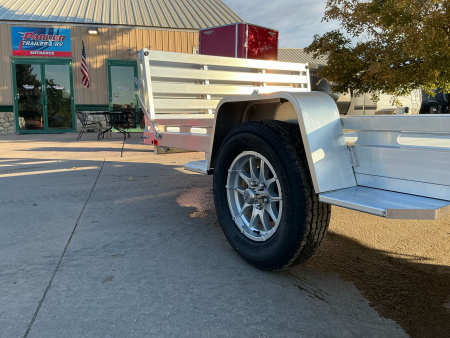 New 2026 Aluma 8014S-EL-BT Utility Trailer
