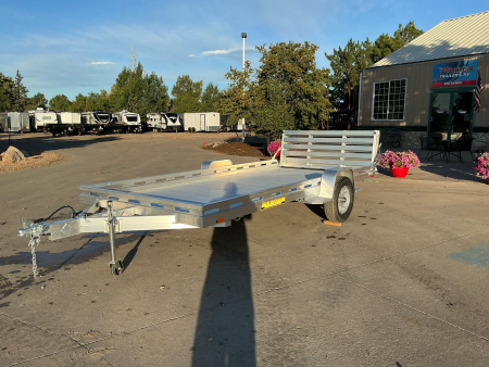 New 2026 Aluma 8014S-EL-BT Utility Trailer